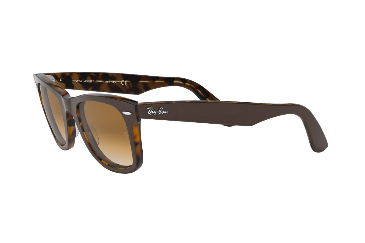 Lentes de Sol Wayfarer Brown On Yellow Havana Ray-Ban