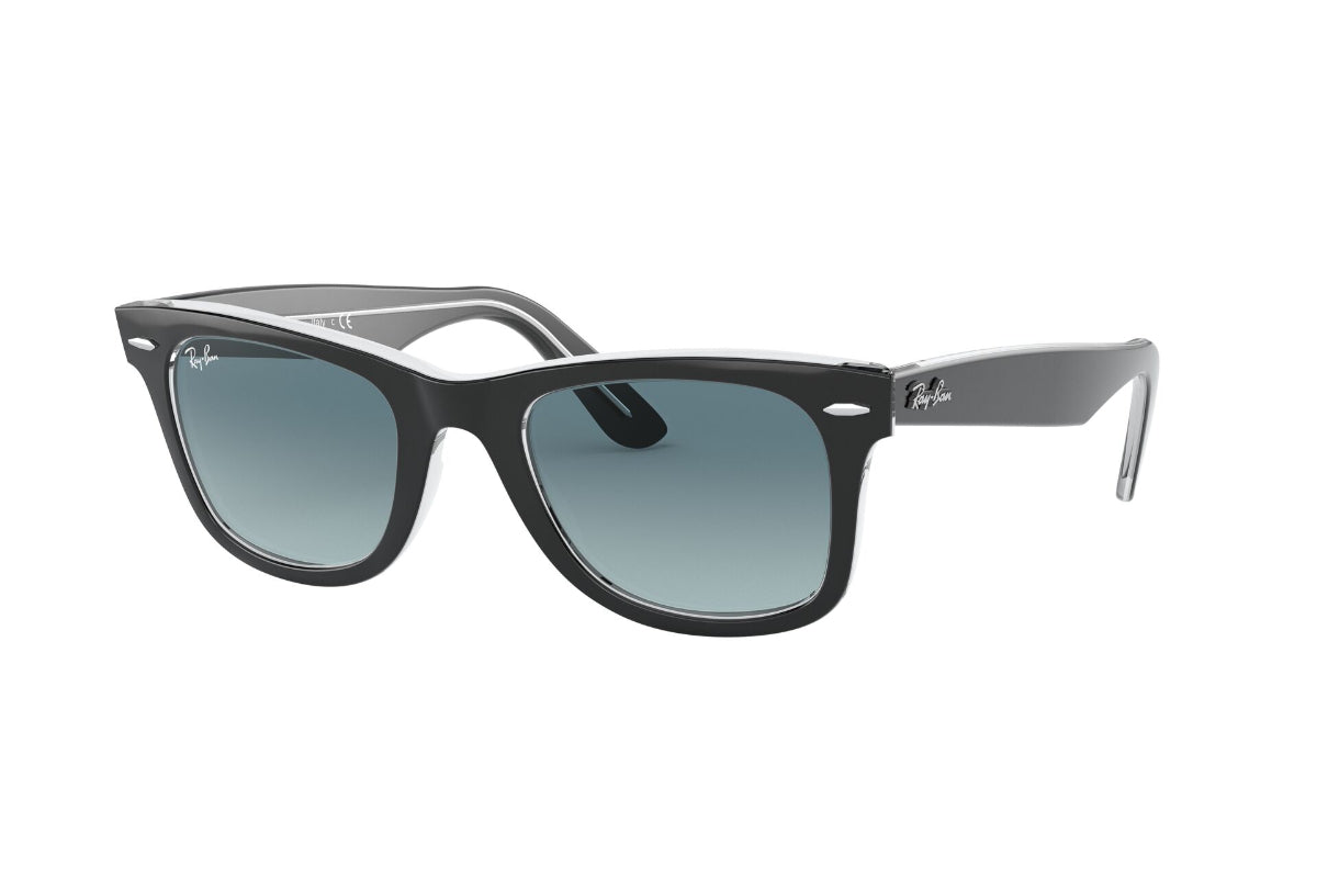 Lentes de Sol Wayfarer Black On Transparent Ray-Ban