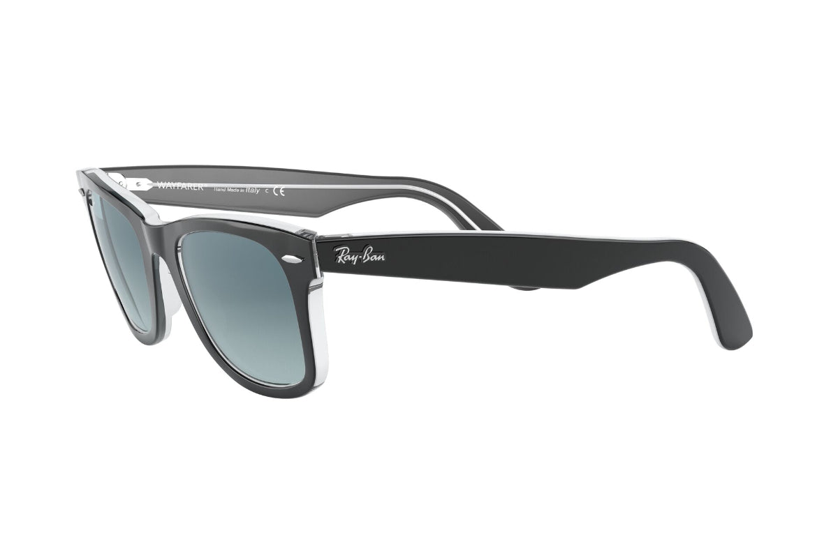 Lentes de Sol Wayfarer Black On Transparent Ray-Ban