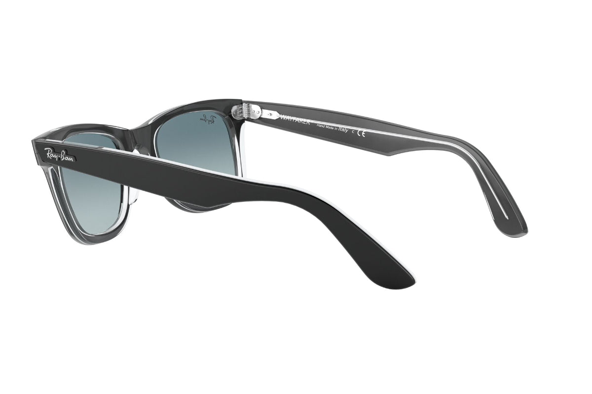 Lentes de Sol Wayfarer Black On Transparent Ray-Ban