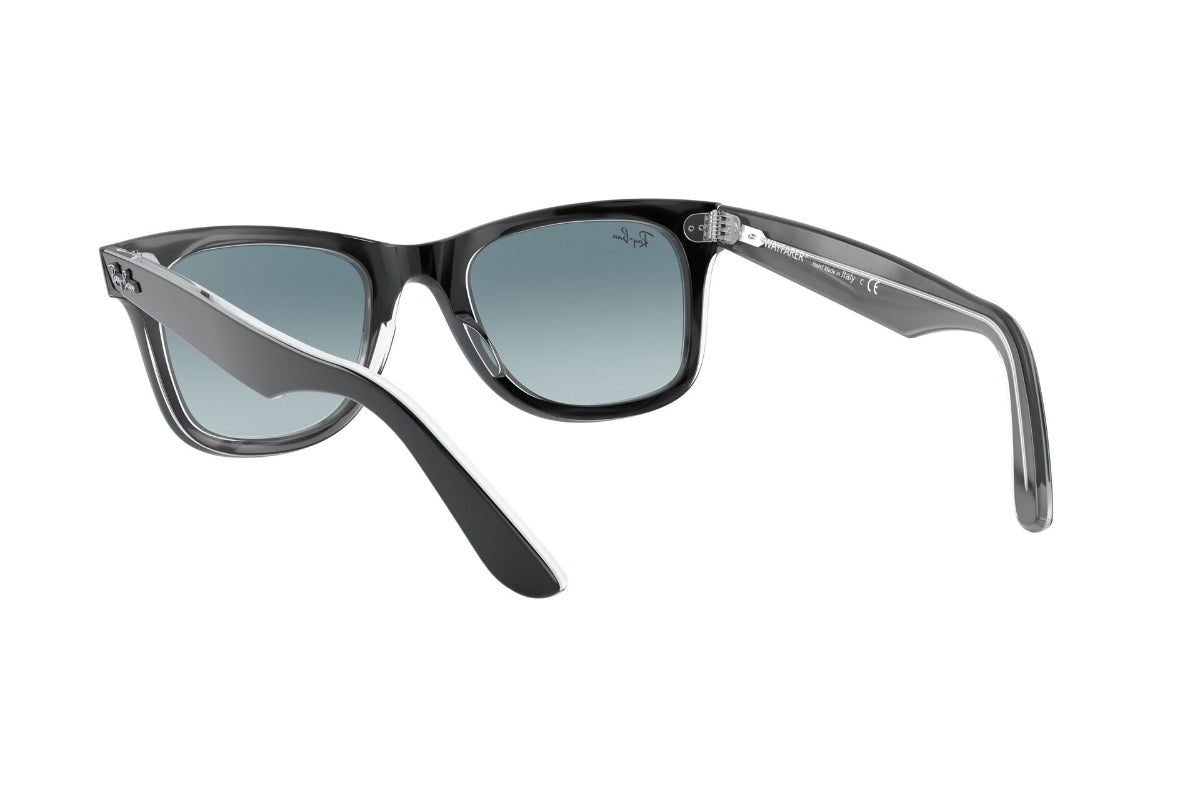 Lentes de Sol Wayfarer Black On Transparent Ray-Ban