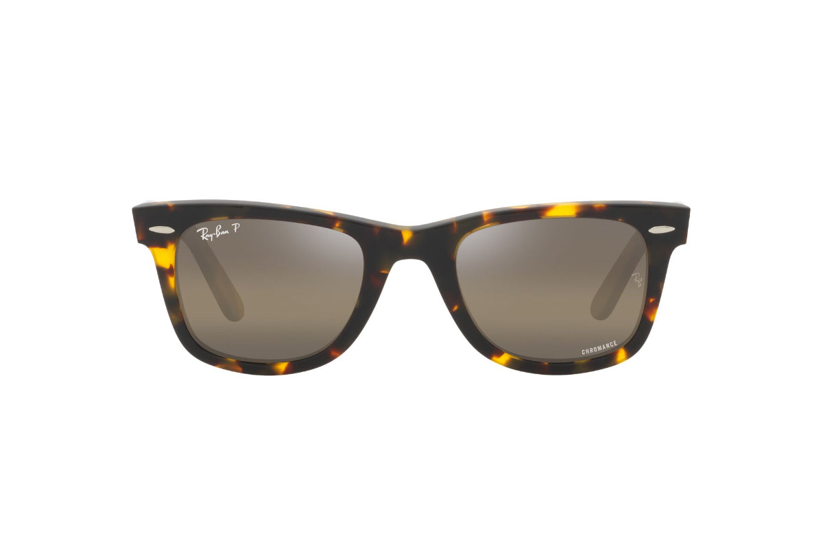 Lentes De Sol Wayfarer Havana Polarizados Ray-Ban