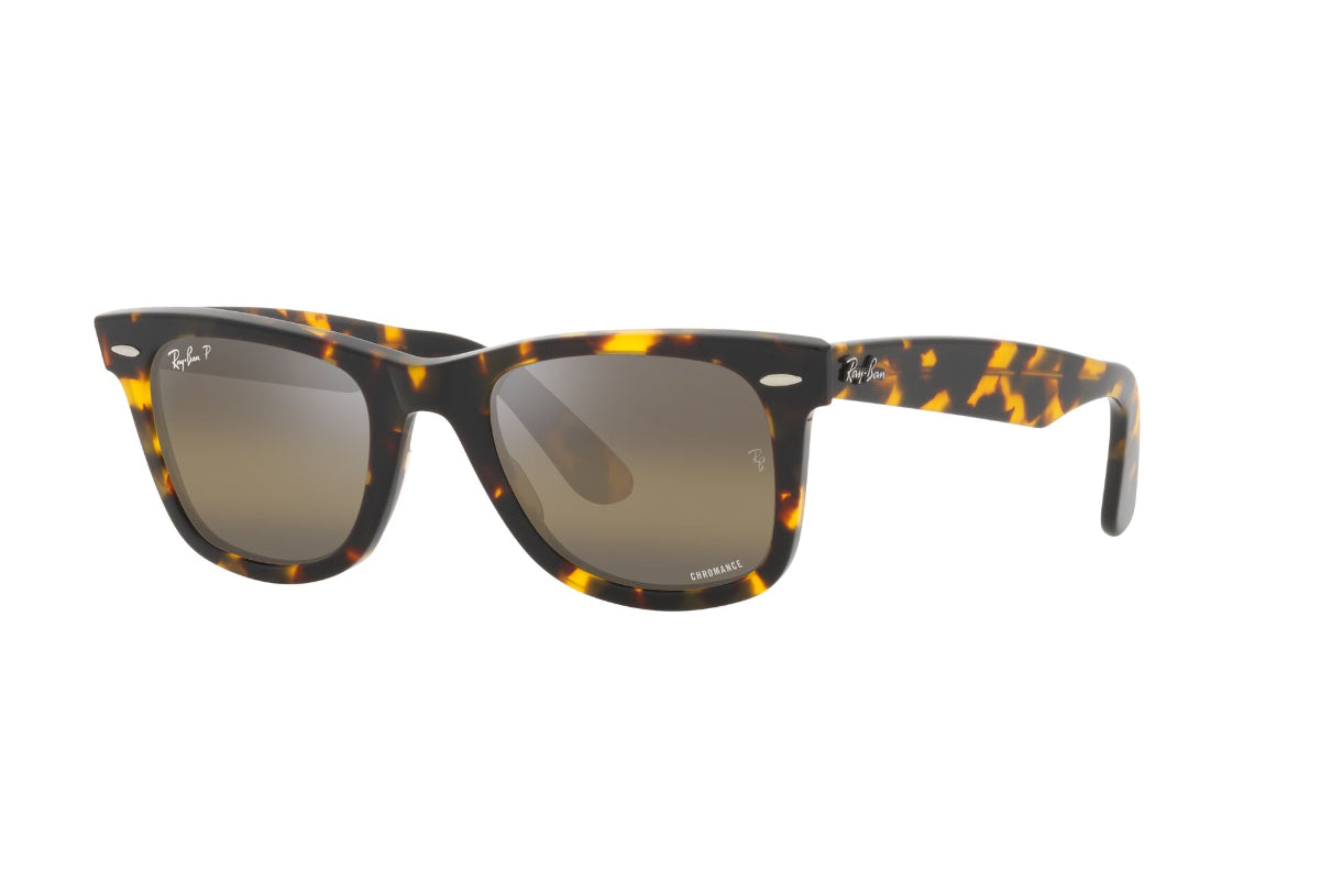 Lentes De Sol Wayfarer Havana Polarizados Ray-Ban