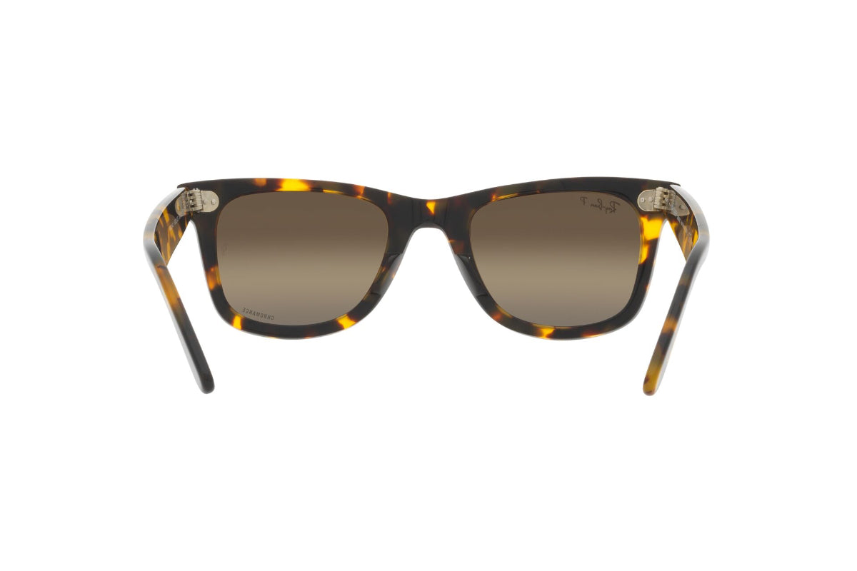 Lentes De Sol Wayfarer Havana Polarizados Ray-Ban