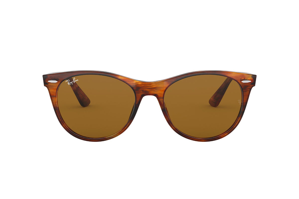 Lentes de Sol Wayfarer II Stripped Havana Ray-Ban