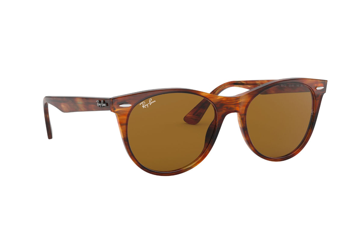 Lentes de Sol Wayfarer II Stripped Havana Ray-Ban