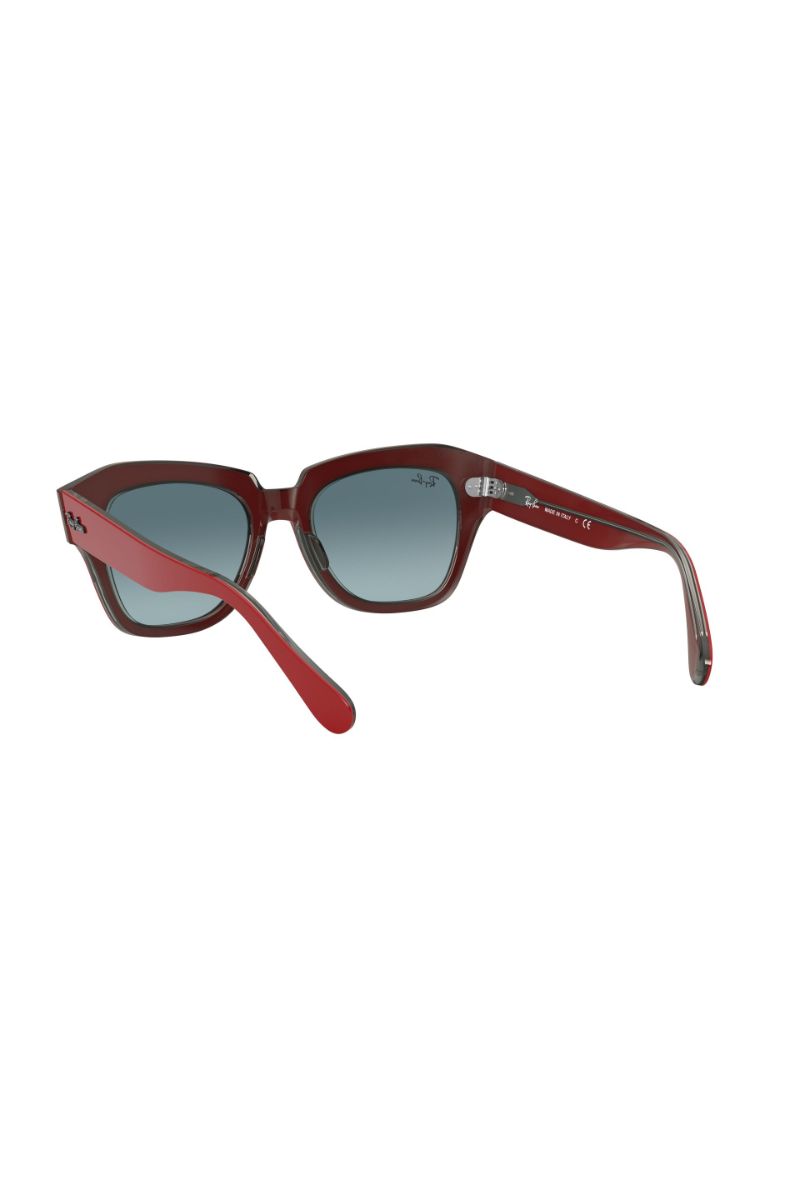 Lentes De Sol State Street Rojo Ray-Ban