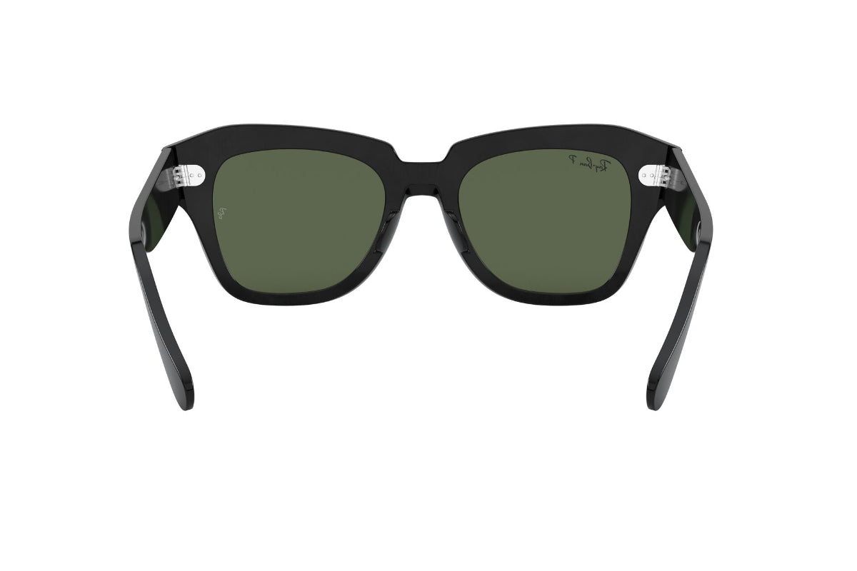 Lentes De Sol State Street Negro Polarizados Ray-Ban