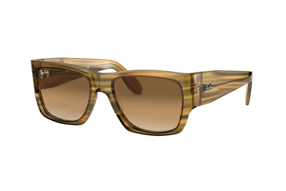 Lentes De Sol Wayfarer Nomad Amarillo Ray-Ban