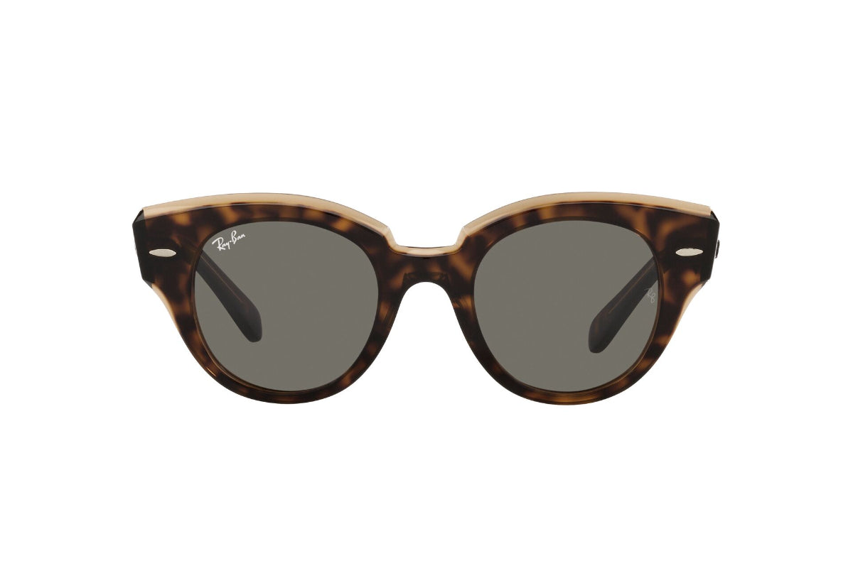 Lentes de Sol Roundabout Havana On Brown  Ray Ban