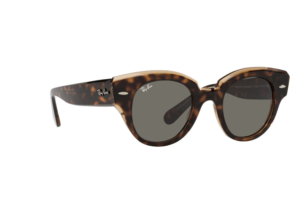 Lentes de Sol Roundabout Havana On Brown  Ray Ban