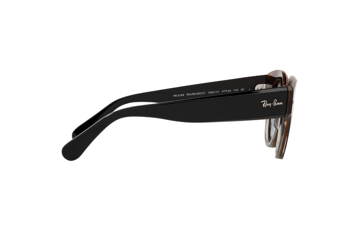 Lentes de Sol Roundabout Black On Brown  Ray Ban