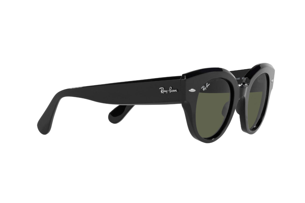 Lentes de Sol Roundabout Black  Ray Ban