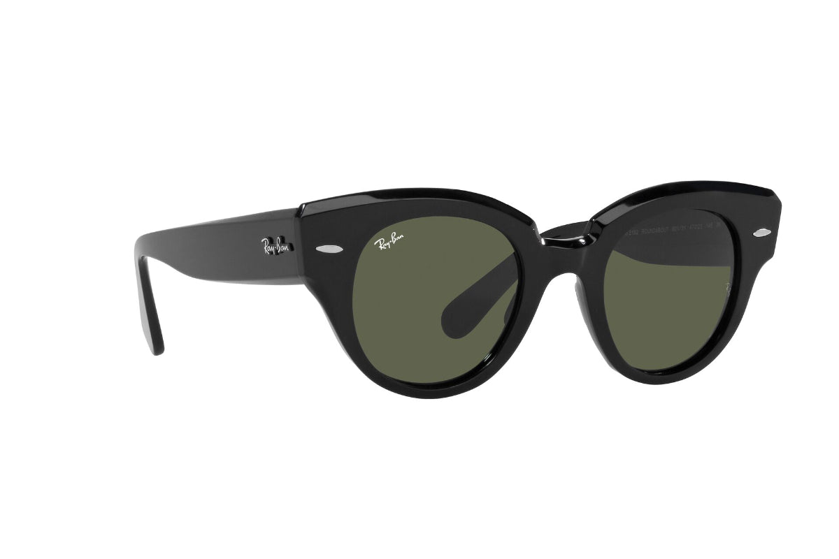 Lentes de Sol Roundabout Black  Ray Ban