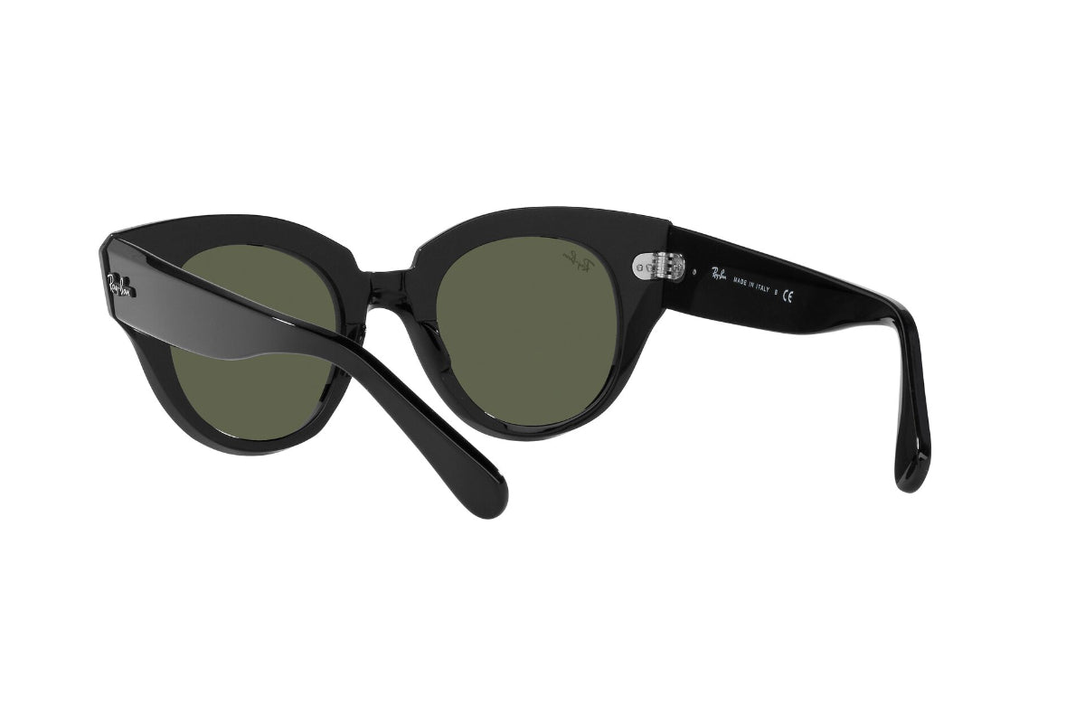 Lentes de Sol Roundabout Black  Ray Ban