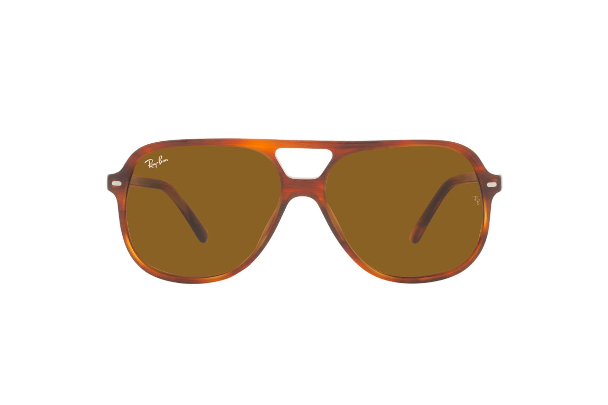 Lentes de Sol Bill Striped Havana Ray-Ban