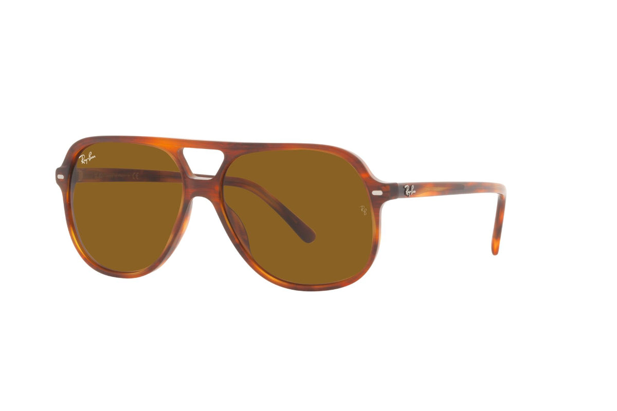 Lentes de Sol Bill Striped Havana Ray-Ban