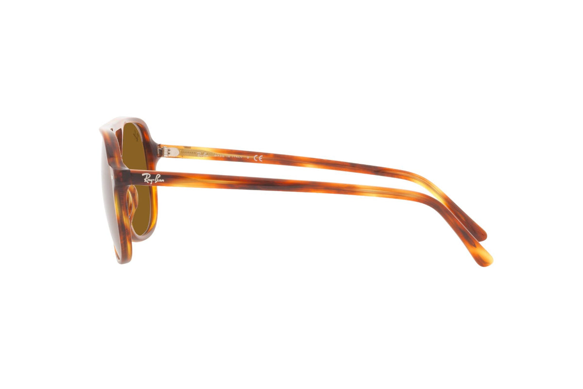 Lentes de Sol Bill Striped Havana Ray-Ban