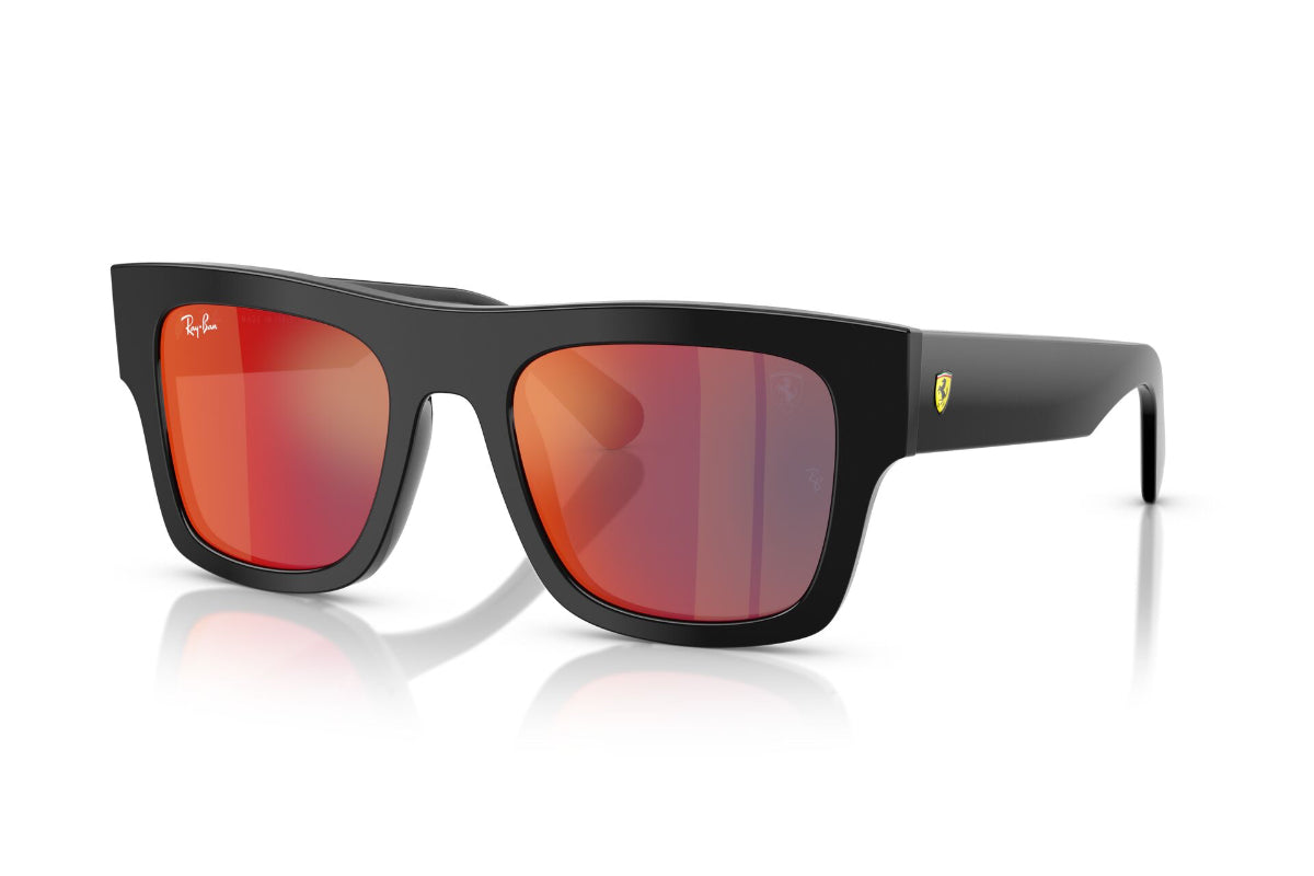 Lentes de Sol Negro Ray-Ban Ferrari -NOVEDAD