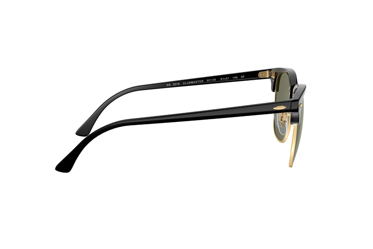 Lentes de sol Ray-Ban Clubmaster Classic Black Polarizados