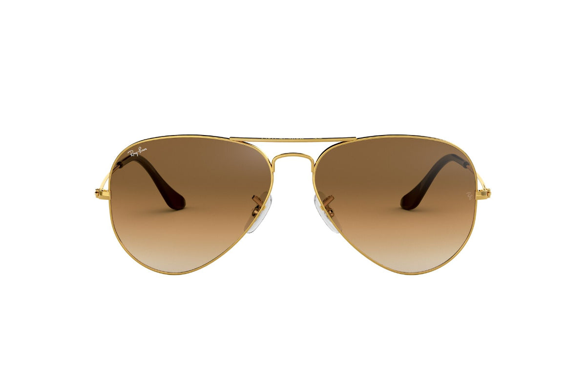 Lentes de Sol Aviator Gold Brown Ray-Ban