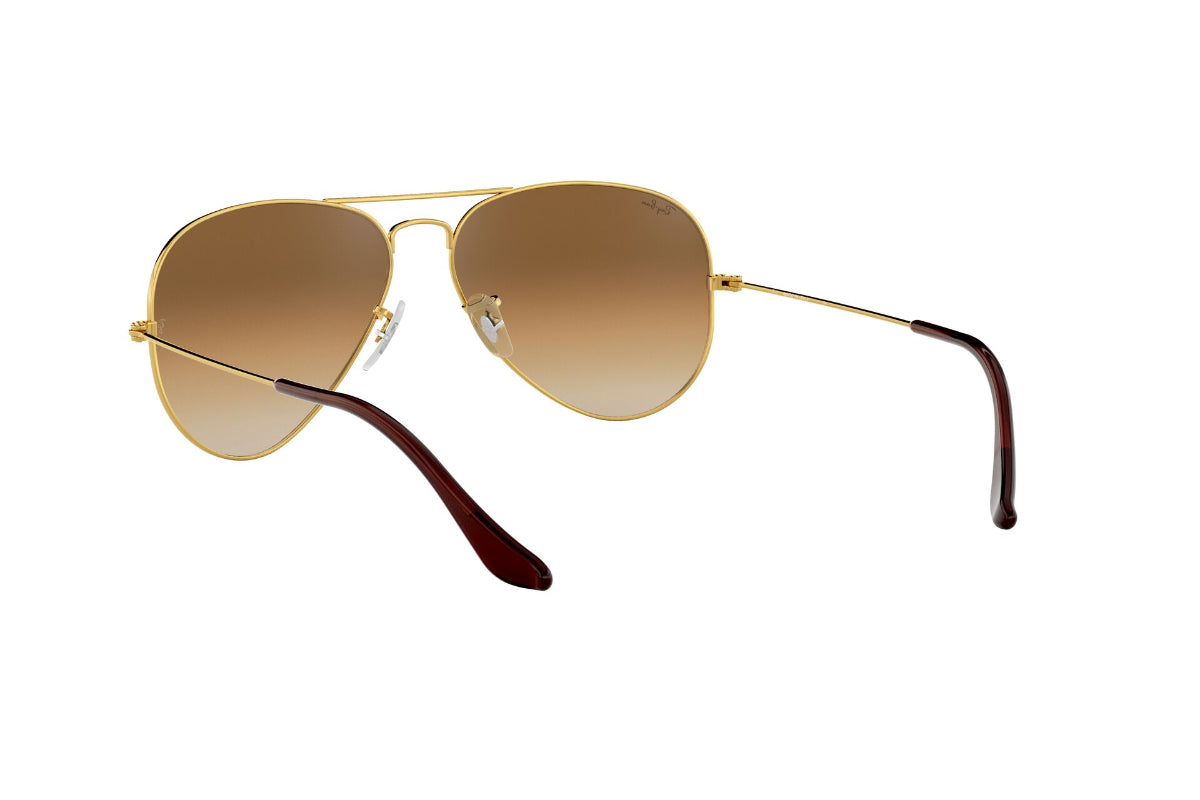 Lentes de Sol Aviator Gold Brown Ray-Ban