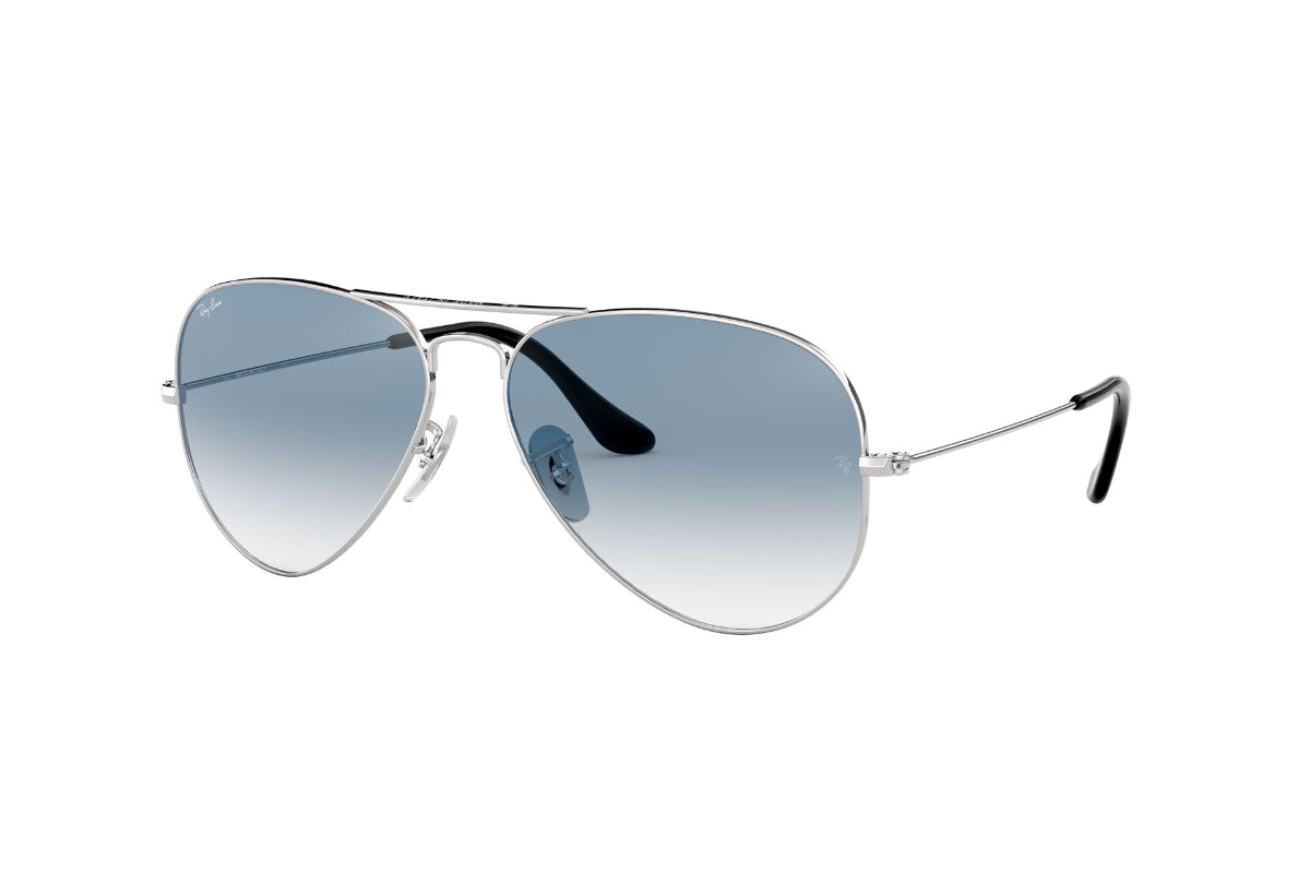 Lentes de Sol Aviator Silver Blue Ray-Ban