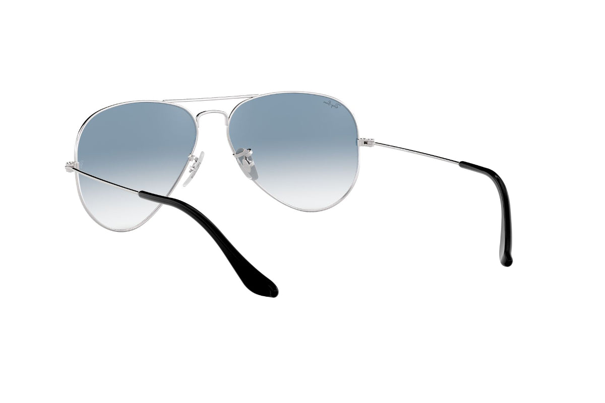 Lentes de Sol Aviator Silver Blue Ray-Ban