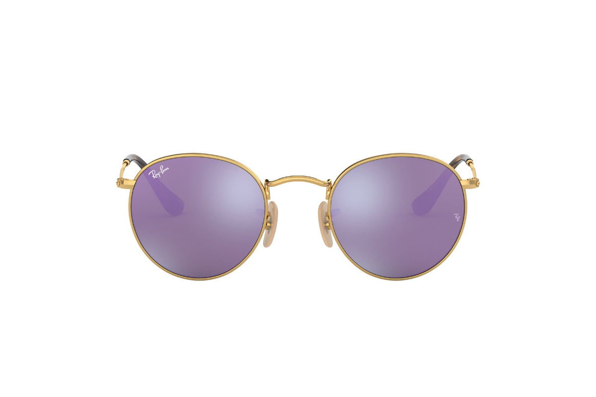 Lentes De Sol Round Met Dorado Ray-Ban