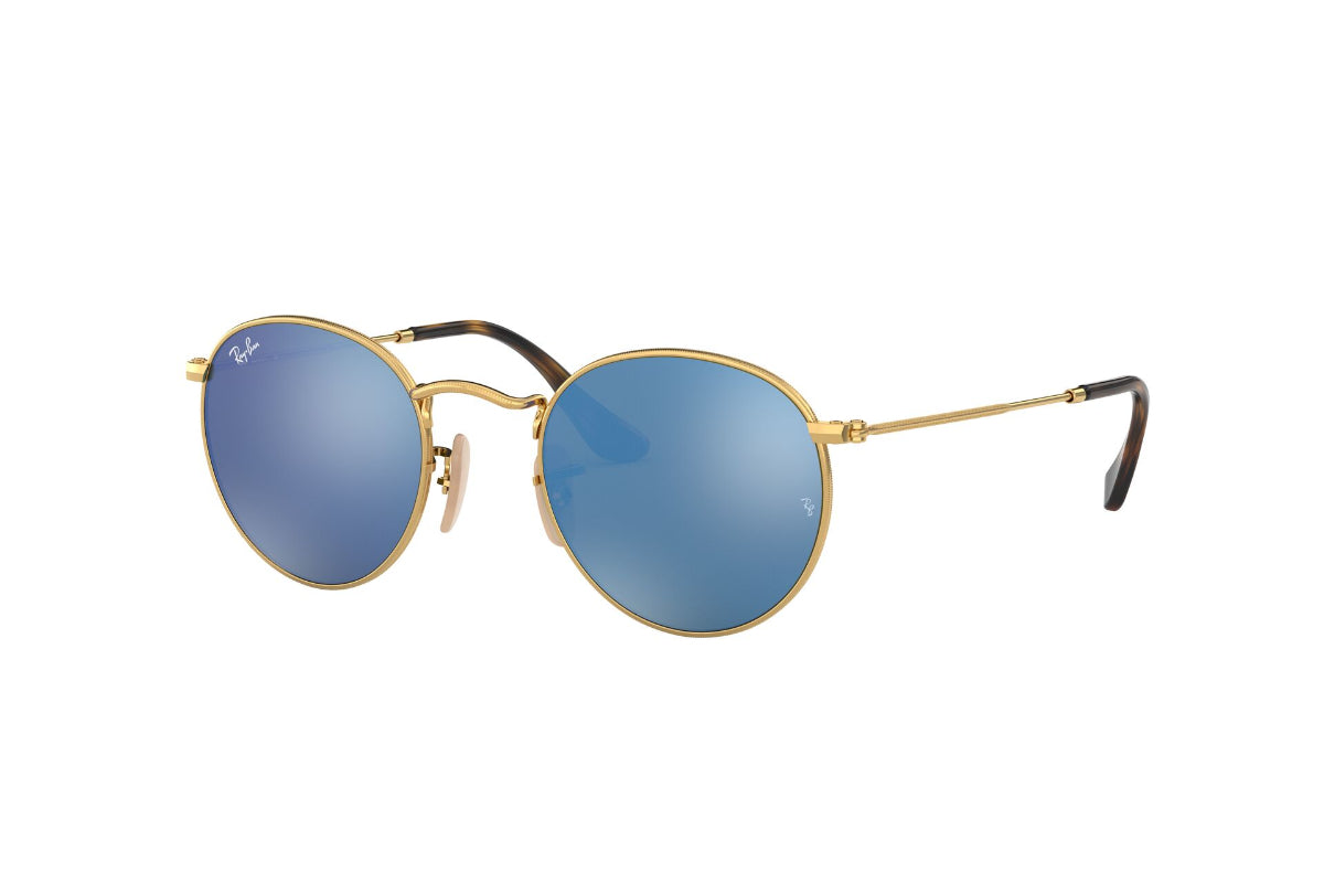 Lentes De Sol Round Dorado Ray-Ban