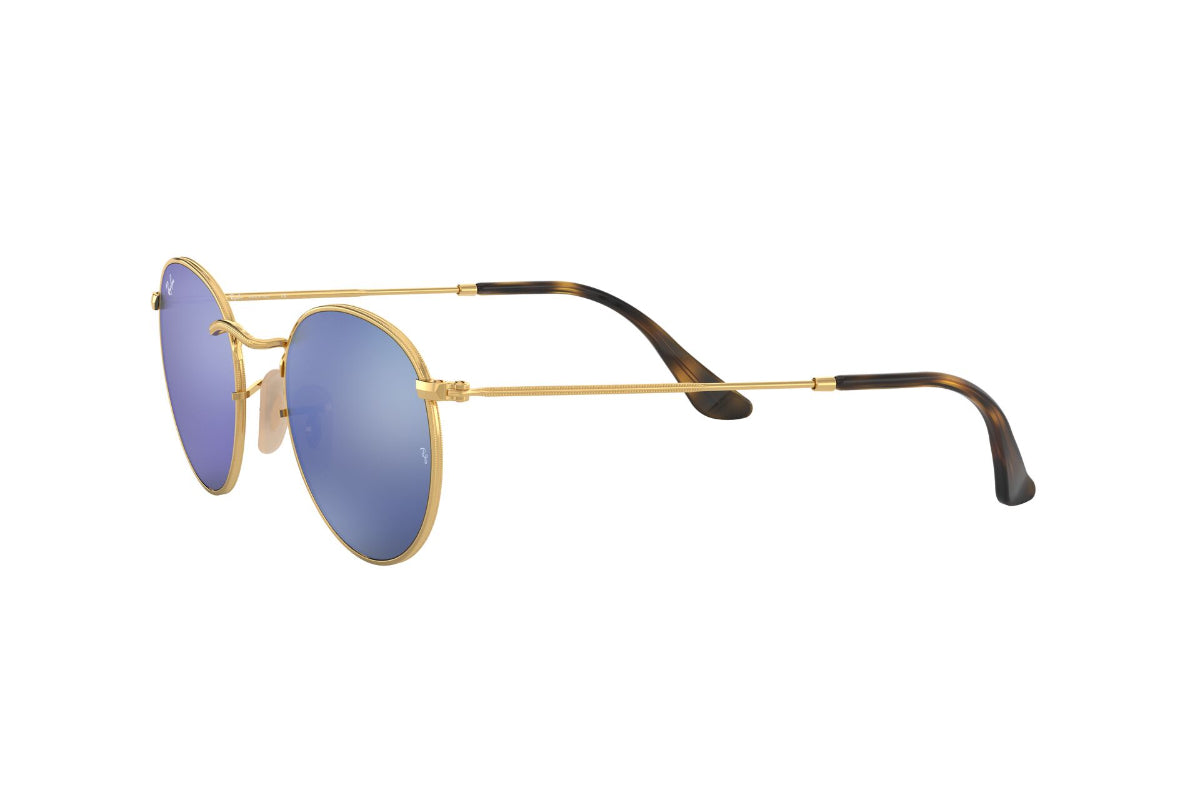 Lentes De Sol Round Dorado Ray-Ban