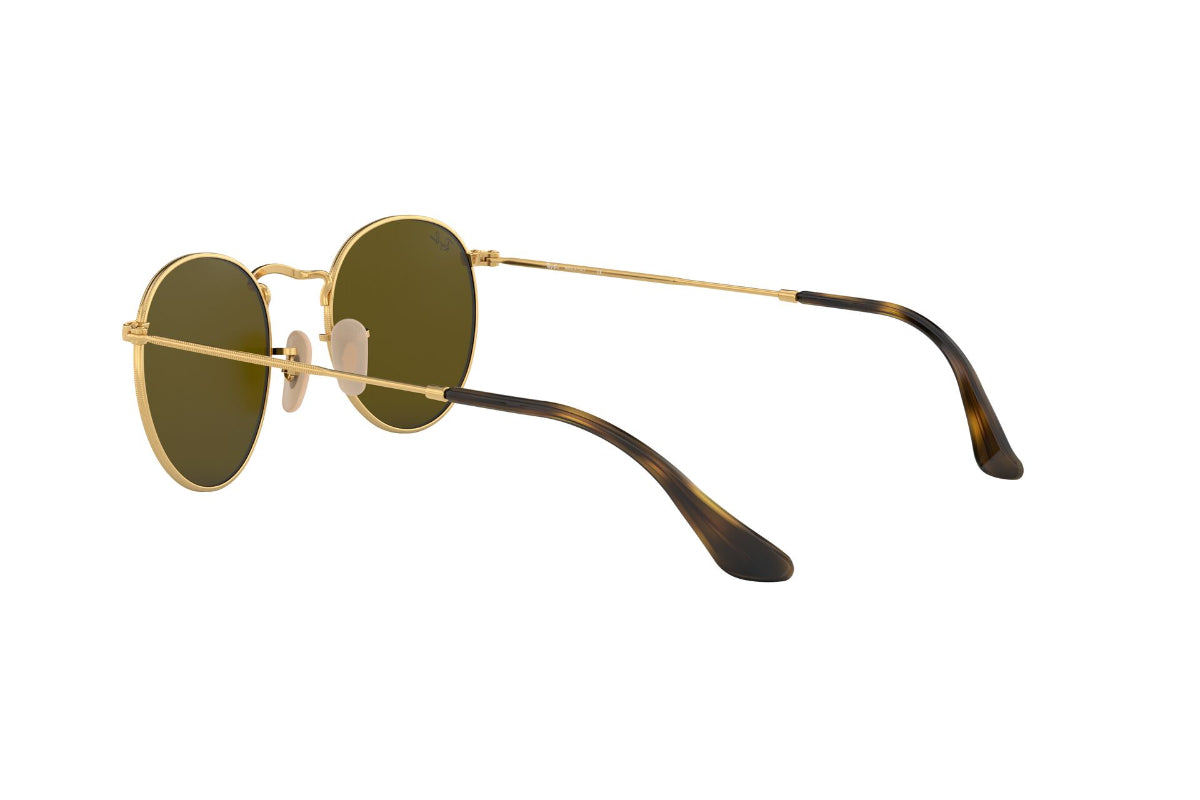 Lentes De Sol Round Dorado Ray-Ban