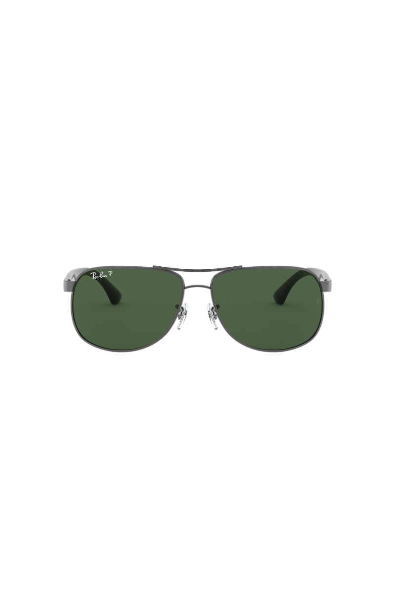 Lentes De Sol Gunmetal Polarizados Ray-Ban