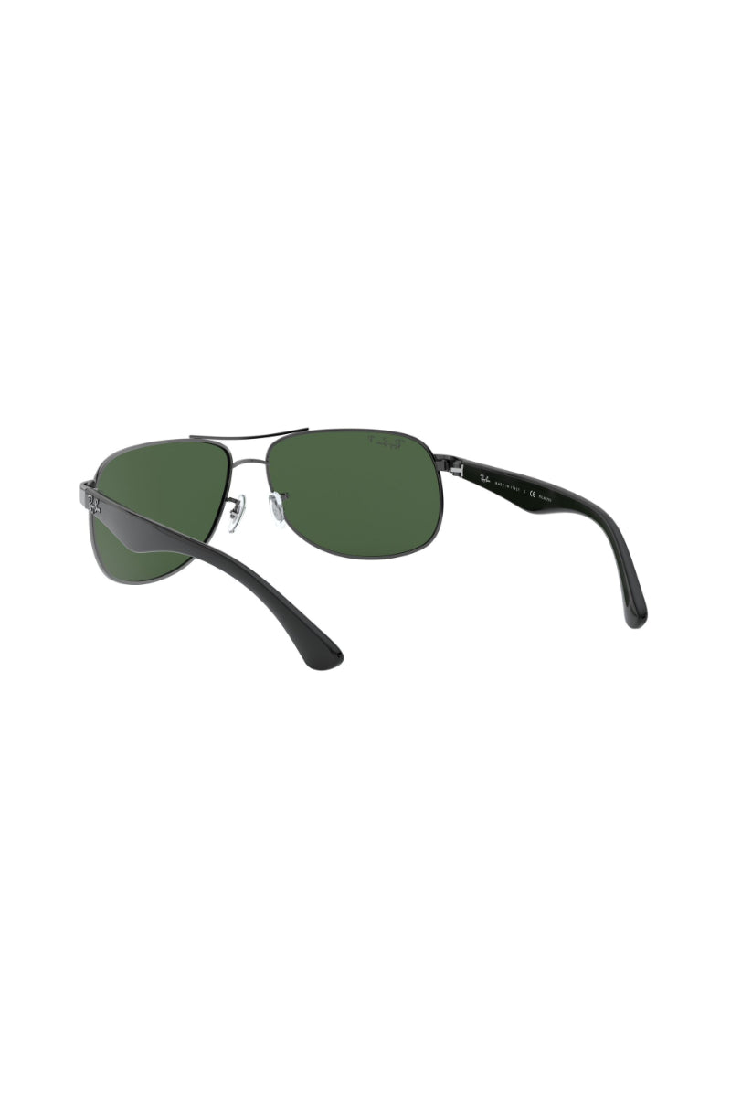 Lentes De Sol Gunmetal Polarizados Ray-Ban