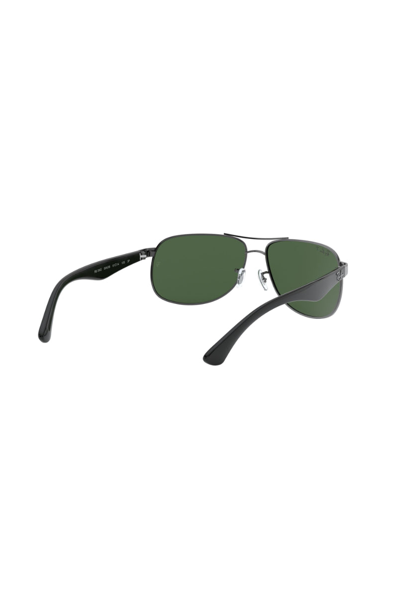Lentes De Sol Gunmetal Polarizados Ray-Ban