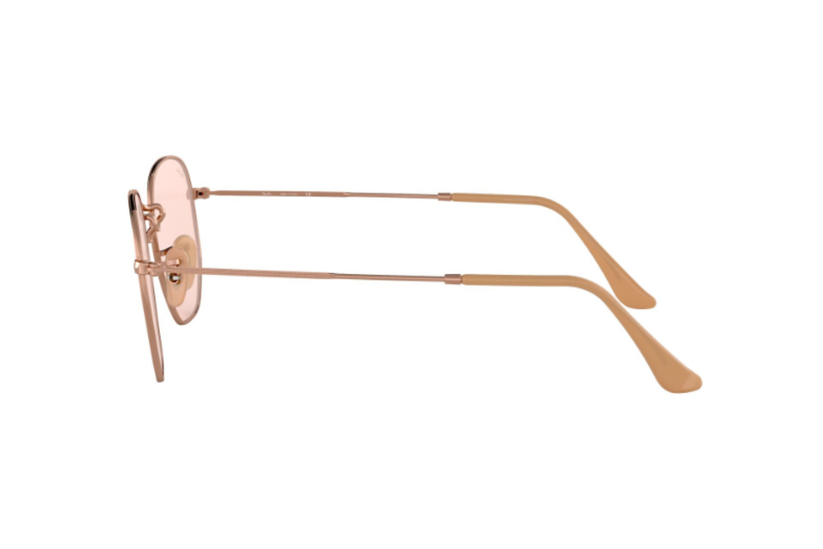 Lentes De Sol Hexagonal Copper Fotocromático Ray-Ban