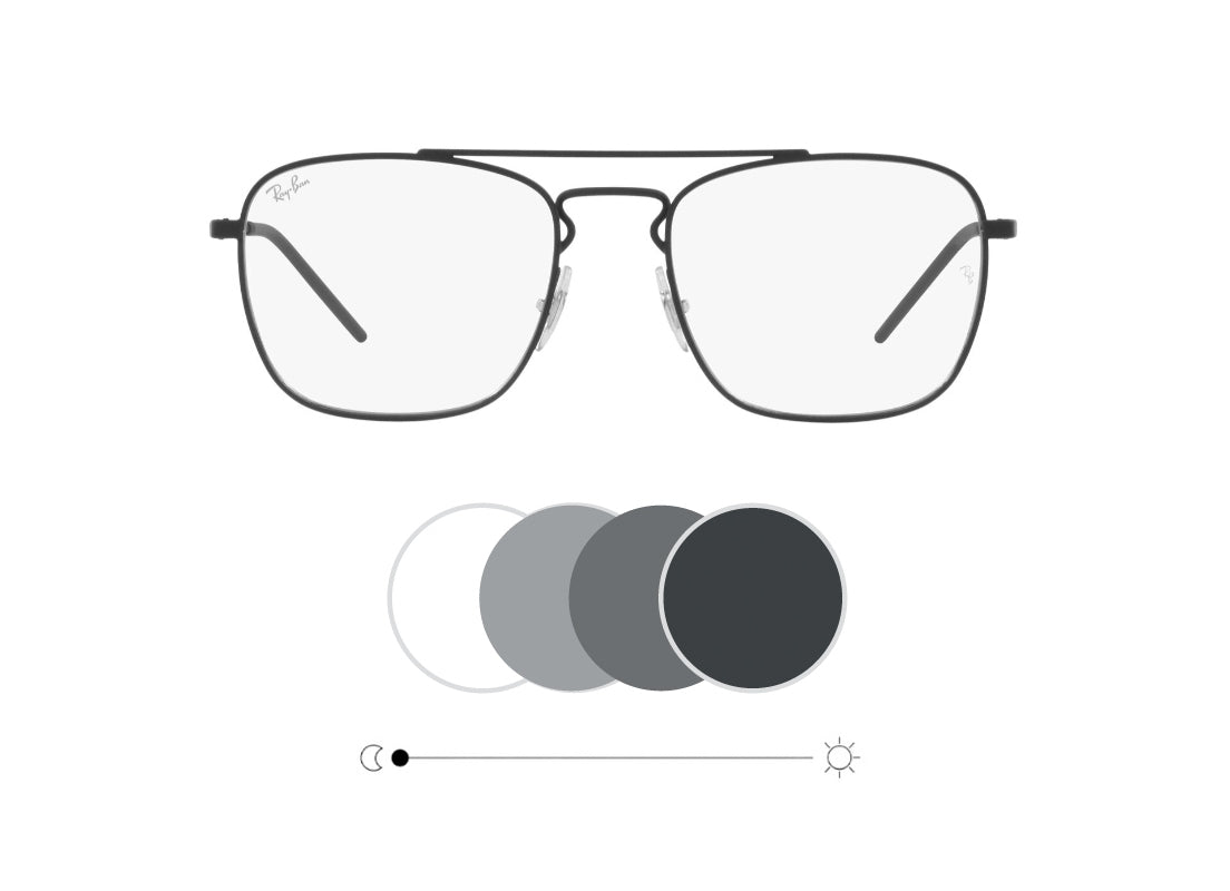 Ray-Ban Transitions® Fotosensible a Gris