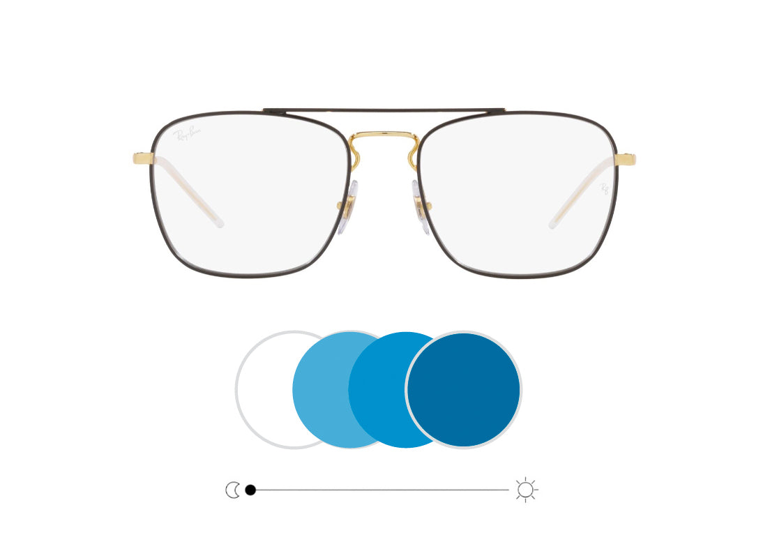 Ray-Ban Transitions® Fotosensible a Azul