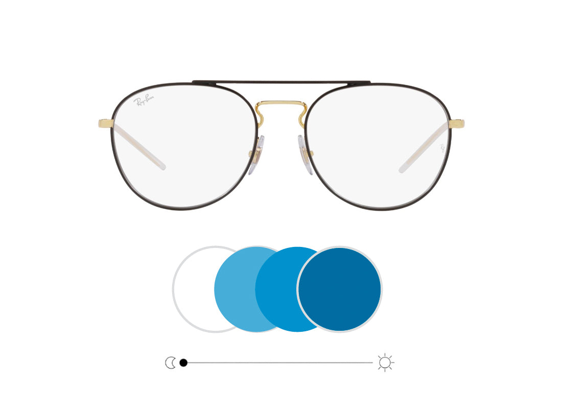 Ray-Ban Transitions® Fotosensible a Azul