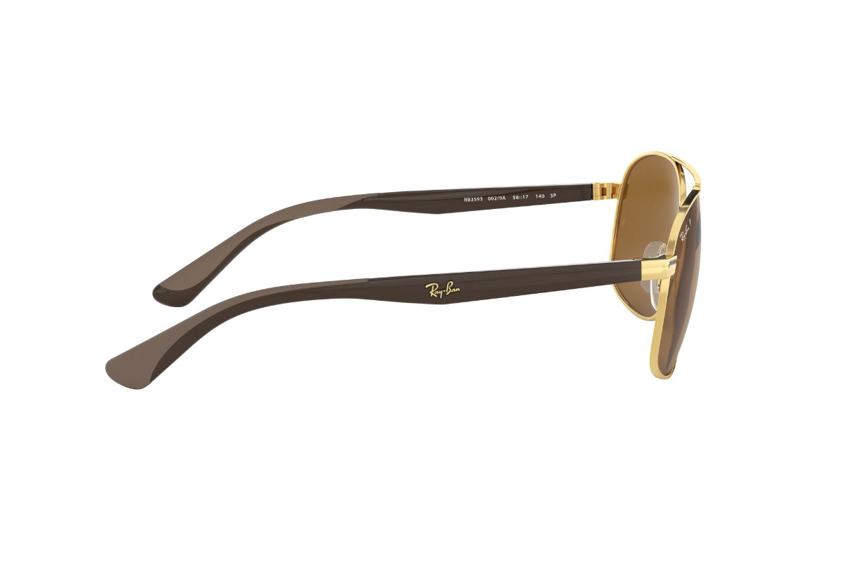 Lentes de Sol Polarizados Marrón Ray-Ban