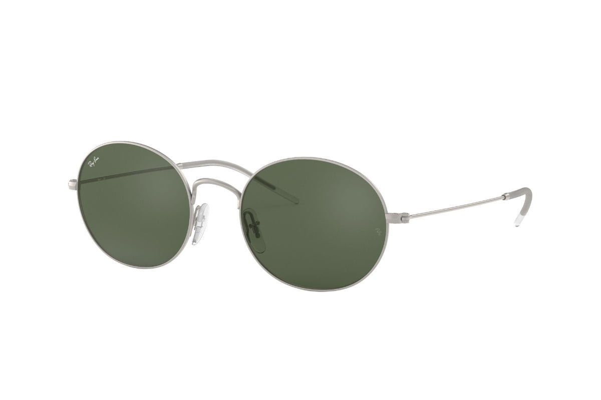 Lentes de sol Ray-Ban RB3594 Rubber Silver Green