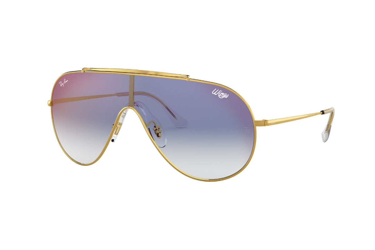 Lentes de Sol Wings Gold Blue Gradient Ray-Ban