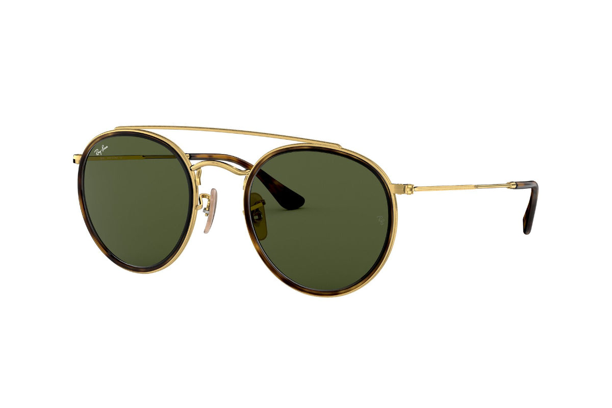 Lentes de Sol Round Double Bridge Ray-Ban