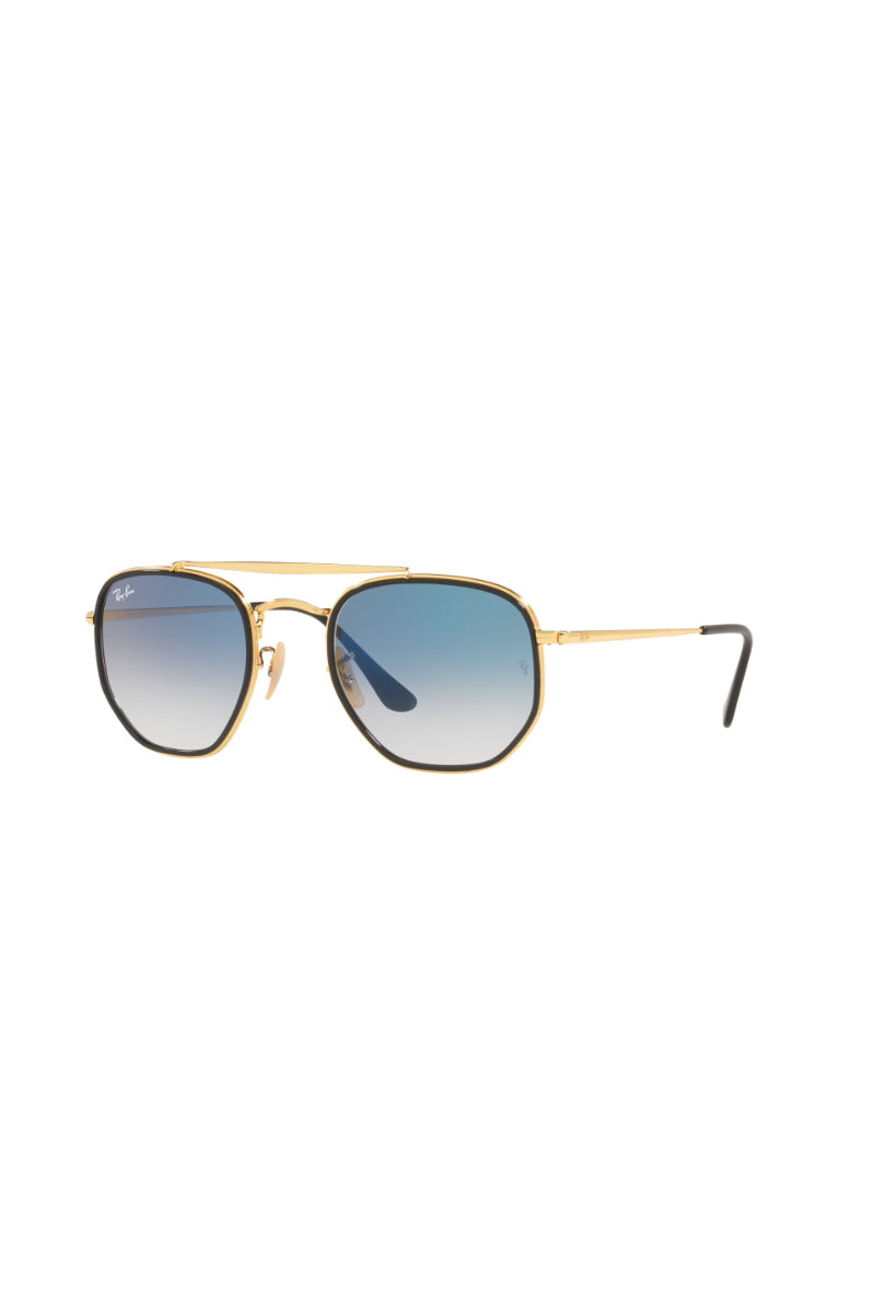 Lentes De Sol The Marshal Ii Dorado Ray-Ban