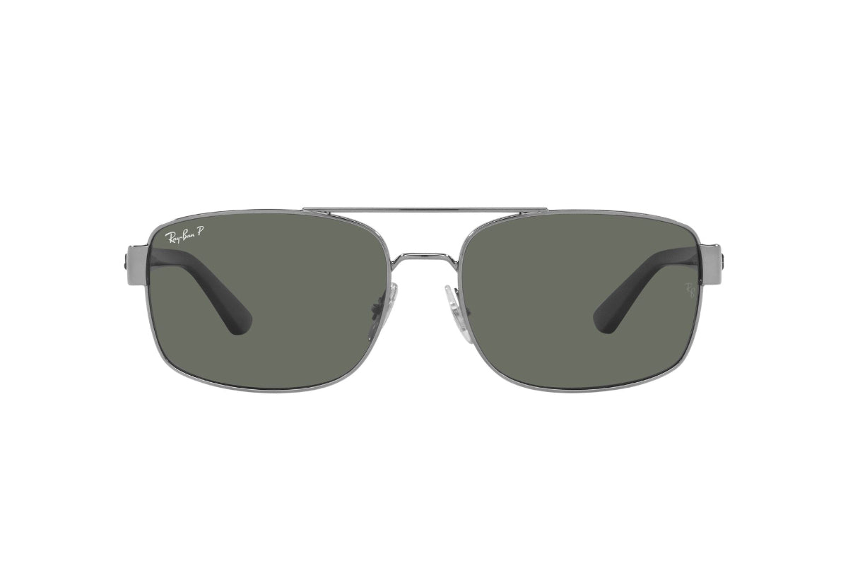 Lentes De Sol Gunmetal Polarizados Ray-Ban