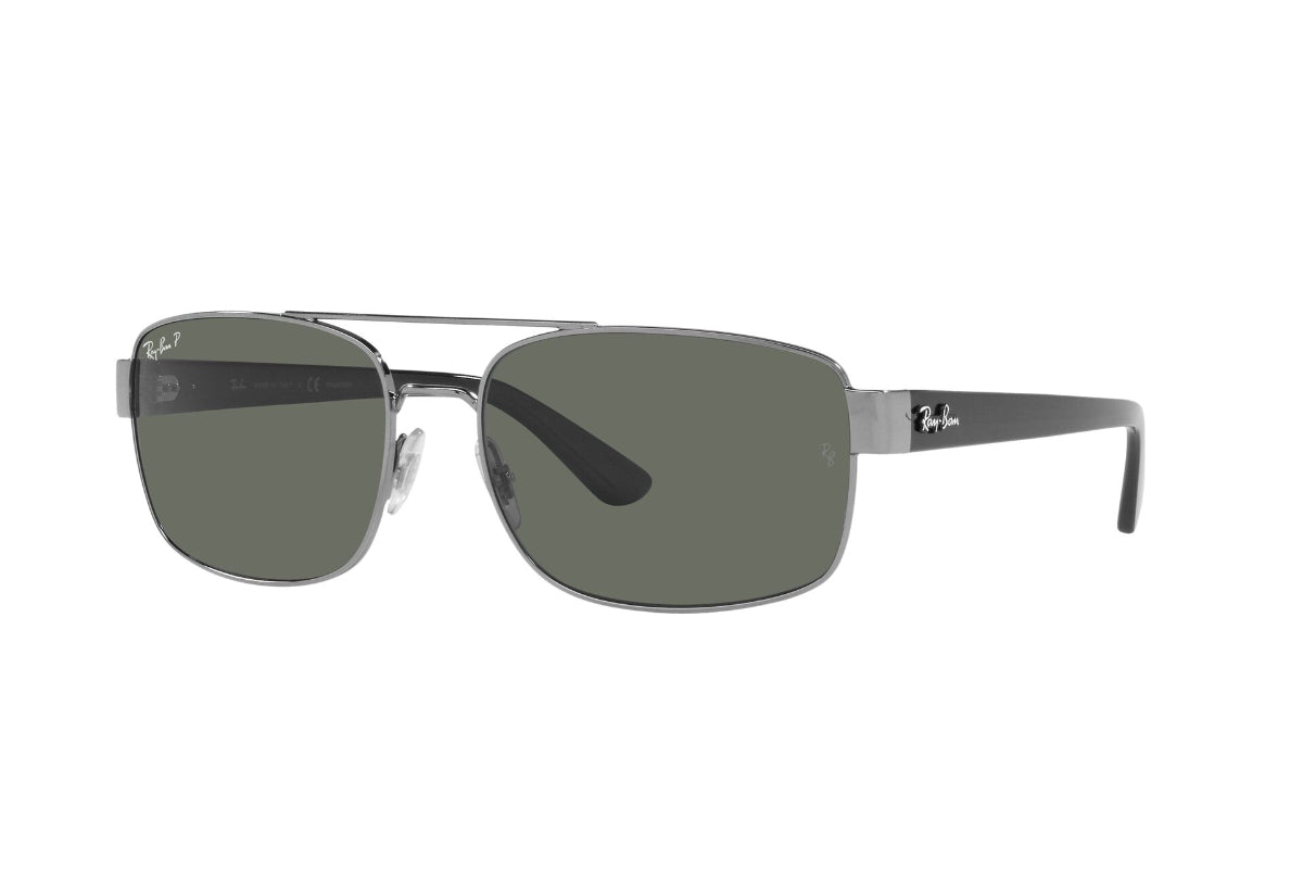 Lentes De Sol Gunmetal Polarizados Ray-Ban