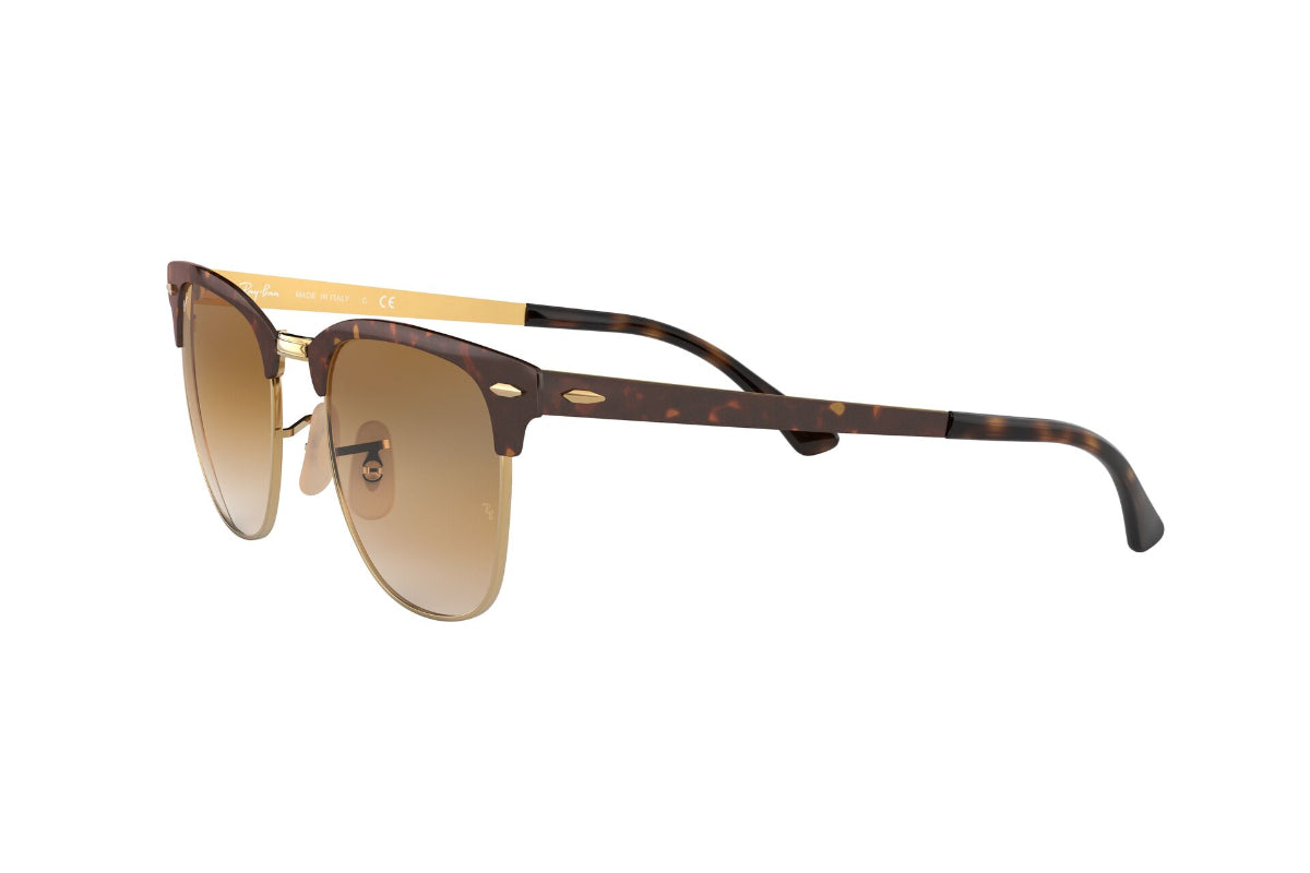 Lentes de Sol Clubmaster Metal Havana Ray-Ban
