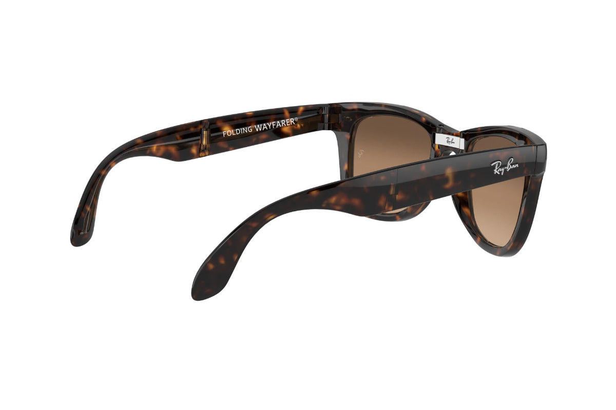 Lentes de Sol Wayfarer Folding Havana Ray-Ban