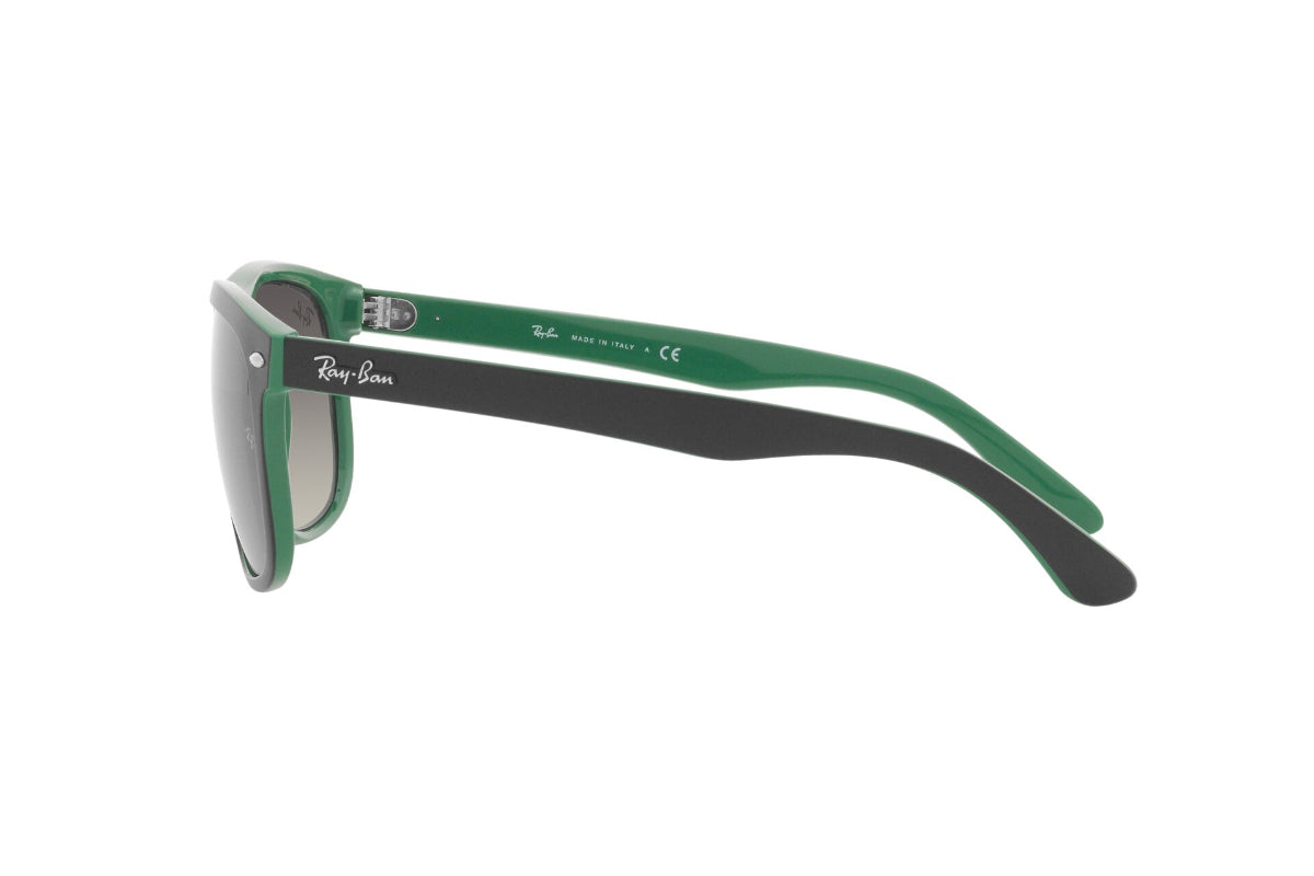 Lentes de Sol Boyfriend Matte Black On Green Ray-Ban