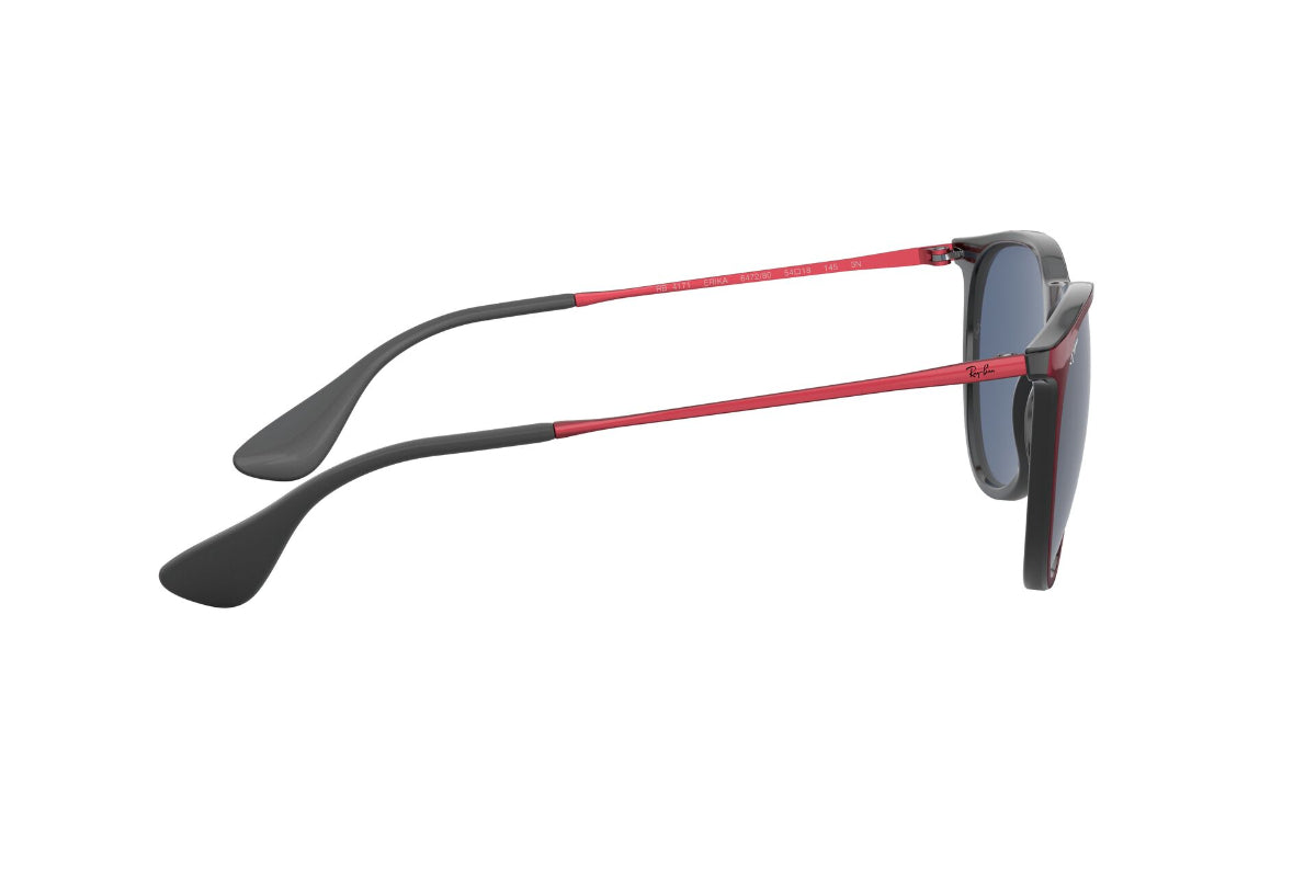 Lentes de Sol Erika Metallic Red On Black Ray-Ban